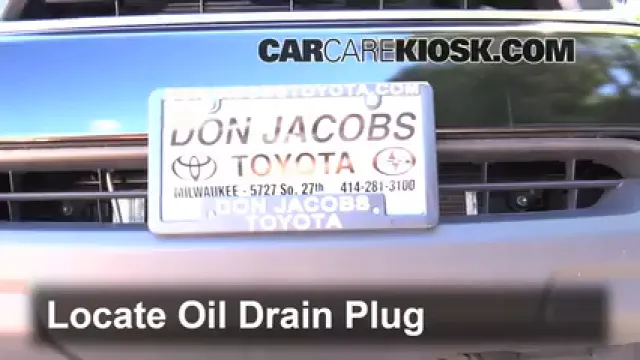 2013 Toyota Tacoma 4.0L V6 Crew Cab Pickup Huile Changer l'huile et le filtre à huile